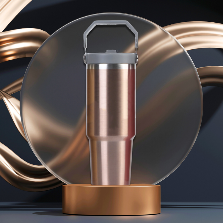 900ml Stainless Steel Vacuum Insulated Tumbler (BRASS)