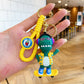 Dancing Dino Keychain With Metal Hook