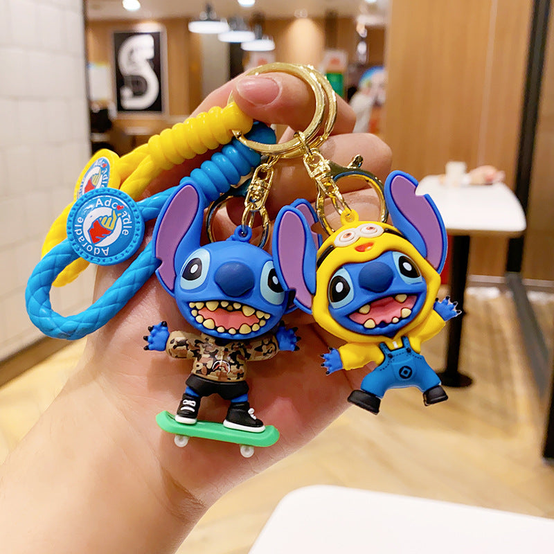 Stitch Keychain With Metal Hook – Star Work