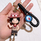 Tribal & Karate Keychain With Metal Hook