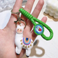 Sheep Keychain With Metal Hook