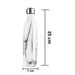 Vaccum Insulated  Thermal Water Bottle  500 ml (White Marble) - Star Work 