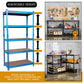 Metal Adjustable Shelf For Garage Storage Utility | Blue Color Rack - Star Work 