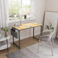 Computer Desk Study Writing Table with 2 Hooks for Home & Office - Star Work 