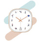 Silence non-ticking Plastic Frame Sport Square Wall Clock