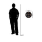 Star Work Wall Clock for Office & Home Use | Black Wall Clock - Star Work 