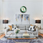 Wall Clock for Home | Living Room| Bedroom | Decorative Time Piece - Star Work 