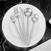 Home And Hotel Flatware & Cutlery Set  for Kitchens | Spoon Set of 40 - Star Work 
