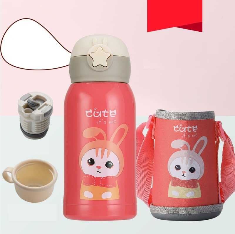 Stainless Steel Kids Sipper Water Bottle 500ml