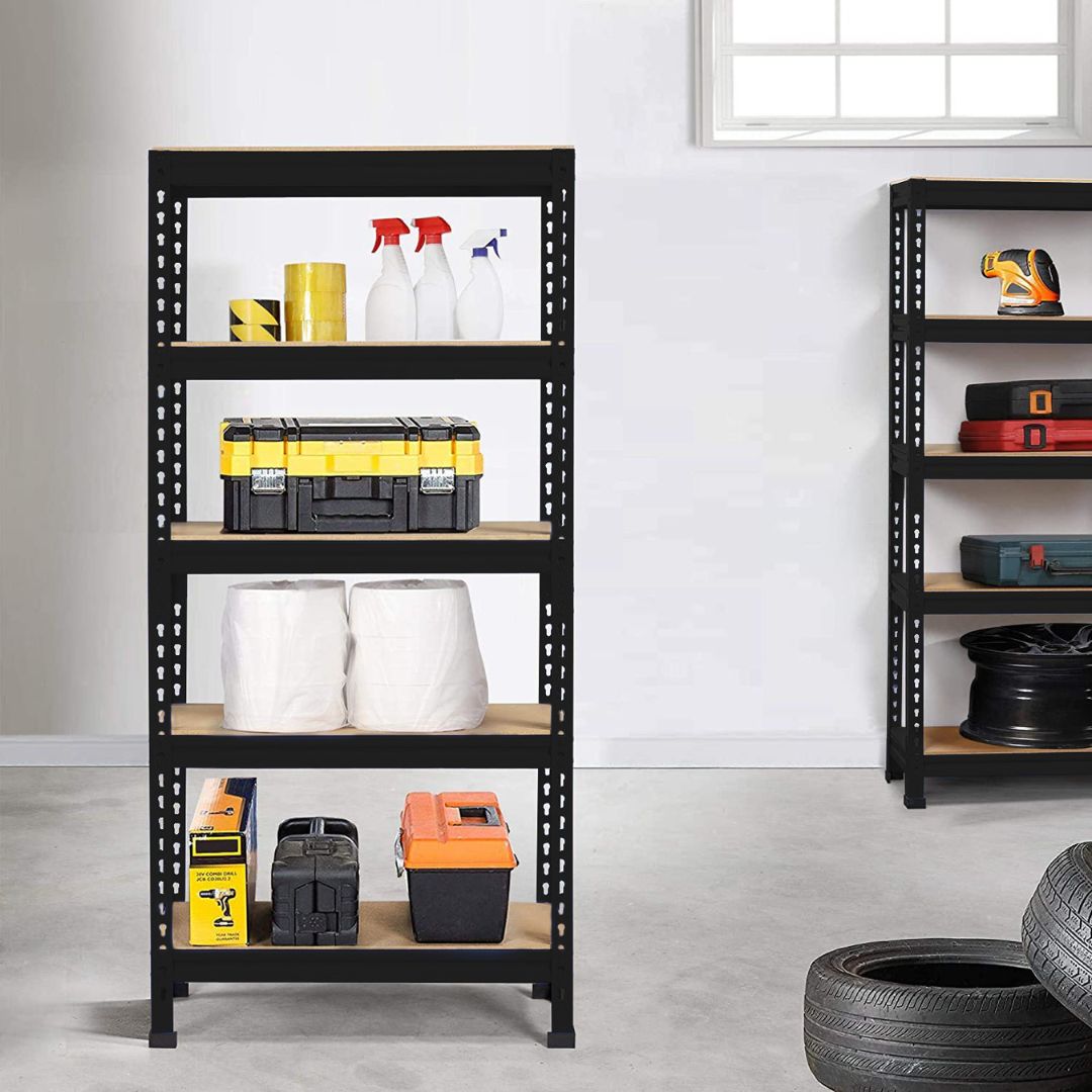 Racking Adjustable Shelves 5-Tier Storage Rack for Garage - Star Work 