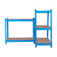 Metal Adjustable Shelf For Garage Storage Utility | Blue Color Rack - Star Work 