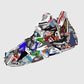 50 Pcs Stickers Of Shoe, Vinyl Waterproof Stickers for Water Bottles, Laptop, Skateboard Journaling Scrapbook.