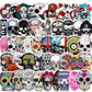 50 Pcs Stickers Of Skull, Vinyl Waterproof Stickers for Water Bottles, Laptop, Skateboard Journaling Scrapbook.