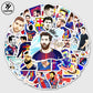 50 Pcs Stickers Of Messi, Vinyl Waterproof Stickers for Water Bottles, Laptop, Skateboard Journaling Scrapbook.