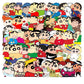 50 Pcs Stickers Of Shinchan, Vinyl Waterproof Stickers for Water Bottles, Laptop, Skateboard Journaling Scrapbook.