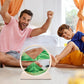 STAR WORK Moving Sand Art Decor - Round Moving Sand Art Frame, Sand Art Liquid Motion, Stress Relief, Suitable for Living Room, Office, Home, Art Gallery In White Frame (12 IN, 7 IN ,GREEN)