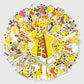 50 Pcs Stickers Of Giraffe, Vinyl Waterproof Stickers for Water Bottles, Laptop, Skateboard Journaling Scrapbook.