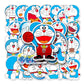 50 Pcs Stickers Of DOREMON, Vinyl Waterproof Stickers for Water Bottles, Laptop, Skateboard Journaling Scrapbook.