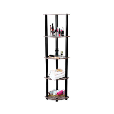 Metallic Corner Rack for Decoration Home & Office | Corner Shelf - Star Work 