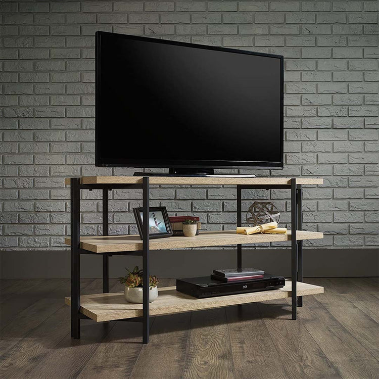 Heavy Engineering TV Table | 3-Tier Storage Shelf with Easy Assembly - Star Work 