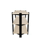 Heavy Engineering TV Table | 3-Tier Storage Shelf with Easy Assembly
