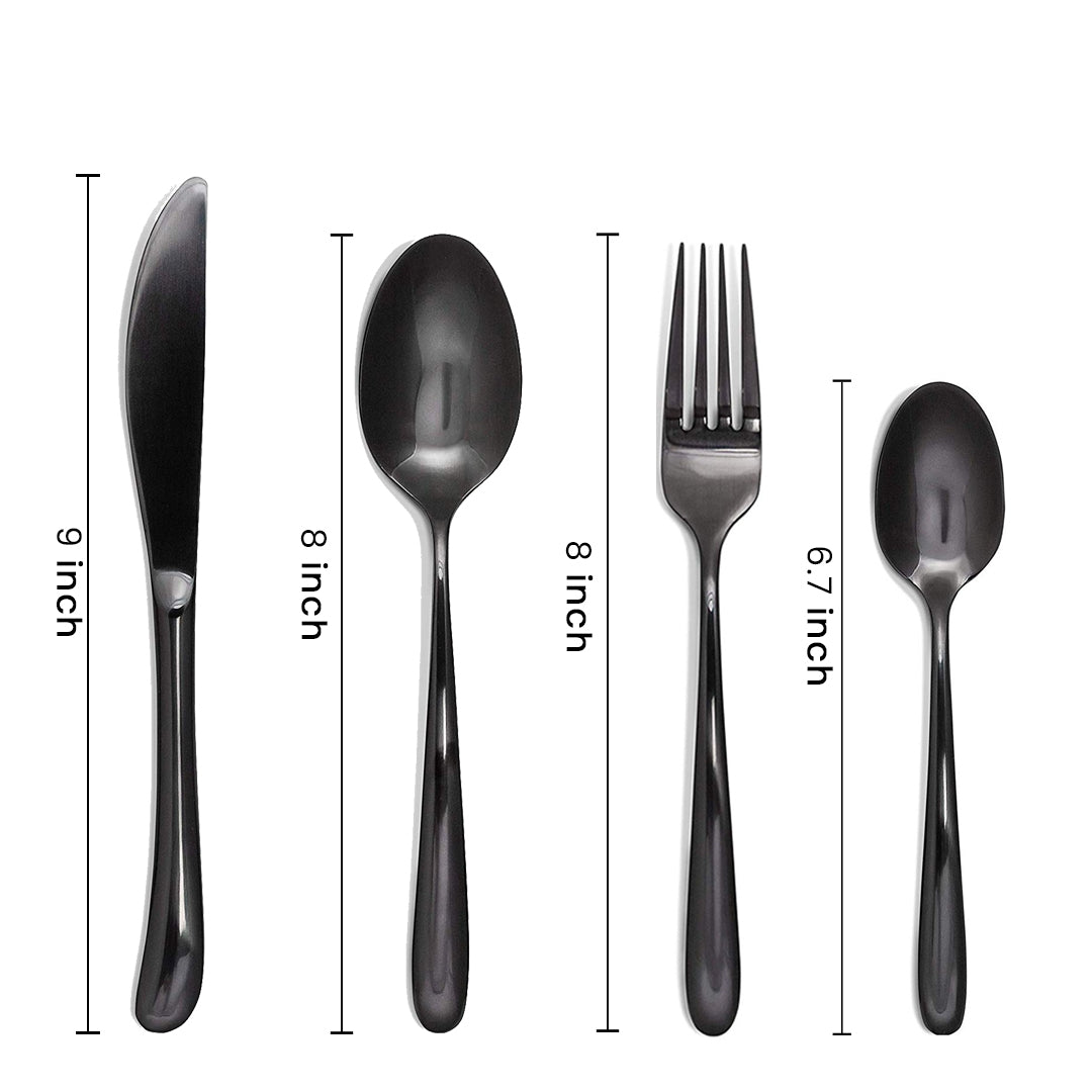 Premium Cutlery Set | Dining Table Tableware Set | Fork-Spoon-Straws - Star Work 