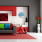 Wall Clock For Bedroom & Home | Silence Space Blue Wall-Clock - Star Work 