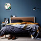 Star Work Silence non-ticking Plastic Frame Daisy Square Wall Clock - Star Work 